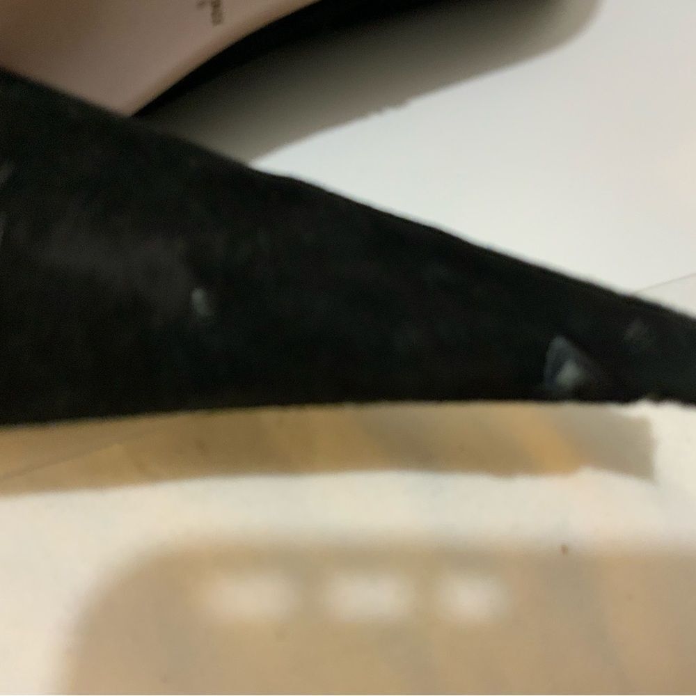 PRADA Black Suede Knee Stiletto Boots Size 39 - Picture 10 of 16